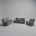 Load image into Gallery viewer, Newton Fabric Motion Sofa Set