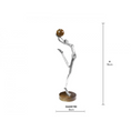 Load image into Gallery viewer, Decorative Object 0411022 Polishe Aluminum Walnut