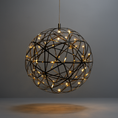 Load image into Gallery viewer, Chandelier S-Ball 500Mm Black