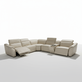 Load image into Gallery viewer, Cortiva Electric Motion Corner Full Leather Lounge Set