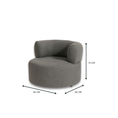 Load image into Gallery viewer, Boucle 1 Seater Sofa