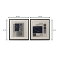 Load image into Gallery viewer, Basel Style Frame LTZ-21090032AB 80*80 SET OF 2