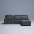 Load image into Gallery viewer, Maleena Leather Uppers Daybed Sofa
