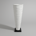 Load image into Gallery viewer, Grooved Urn With Base Urn517-A
