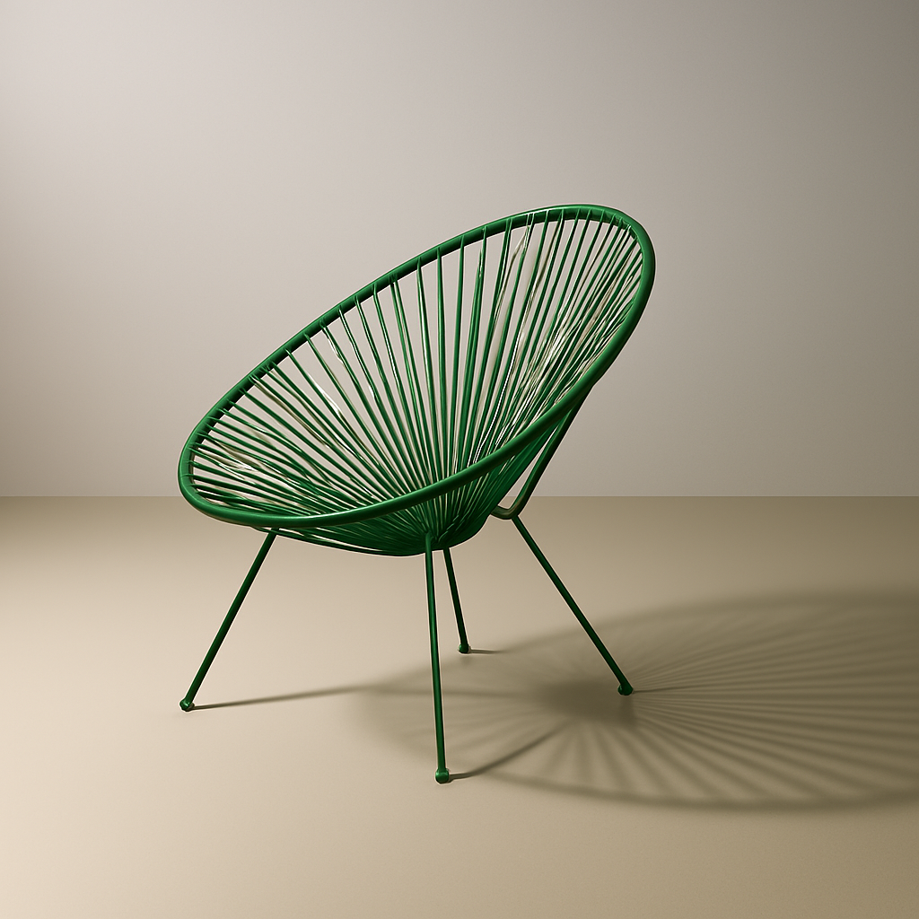 Luna Out Door Chair Green Rc-194-1 – Essops Home