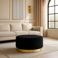 Load image into Gallery viewer, Montague Large Round Ottoman
