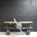 Load image into Gallery viewer, Delhi Iron & Wood Aeroplane Counter
