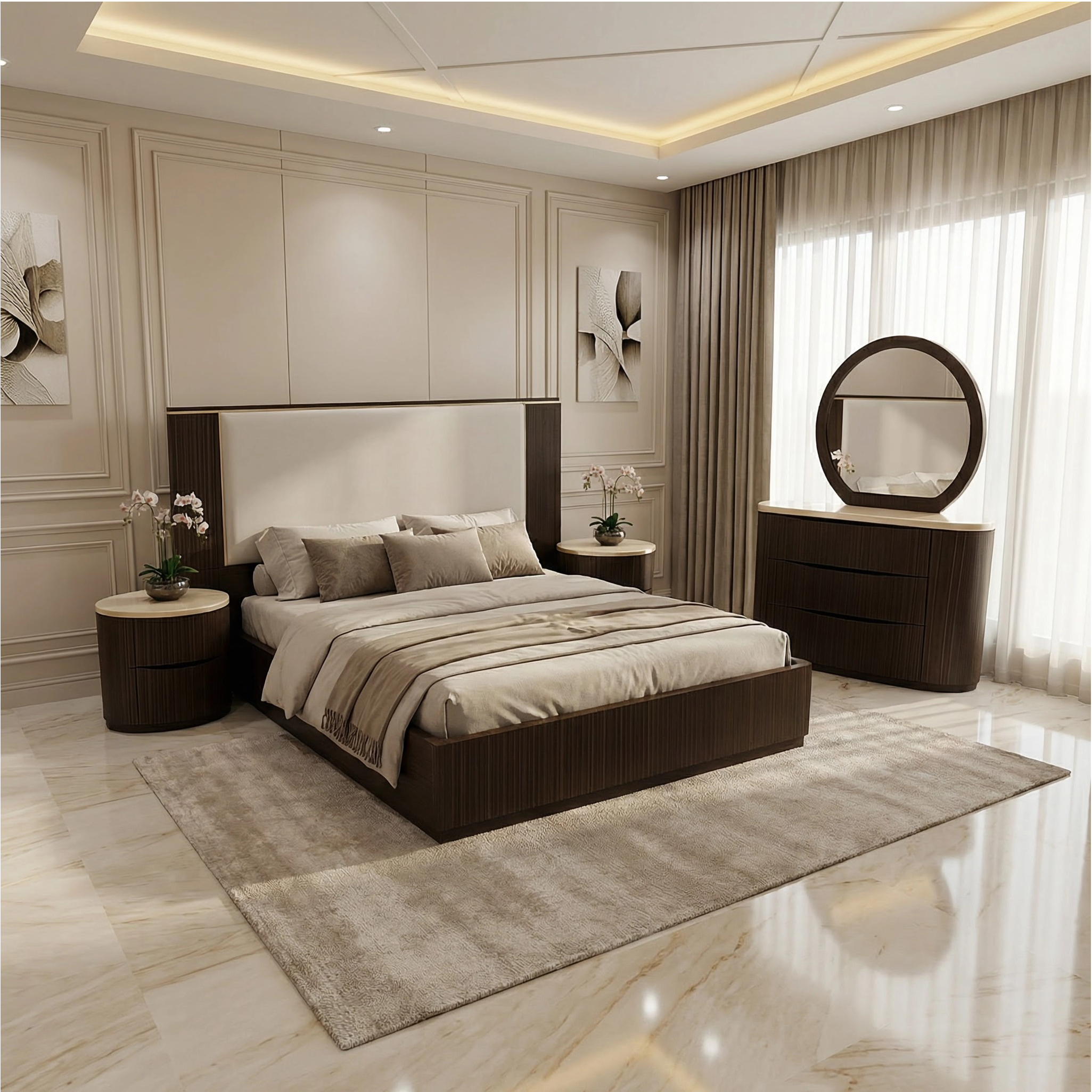 modern master bedroom dresser Ozzo King Extra Length With And Mirror – Essops Home Choose Waist Size for Pant (Inches):42 The Princess of Wales recently_added_2026-04-22