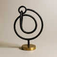 Load image into Gallery viewer, Sculpture Blk/Gld Al-24256