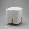 Load image into Gallery viewer, Calvin Ottoman Plain White
