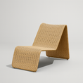 Load image into Gallery viewer, Zahra Oudoor Woven Lounge Chair Hl-Es2450009