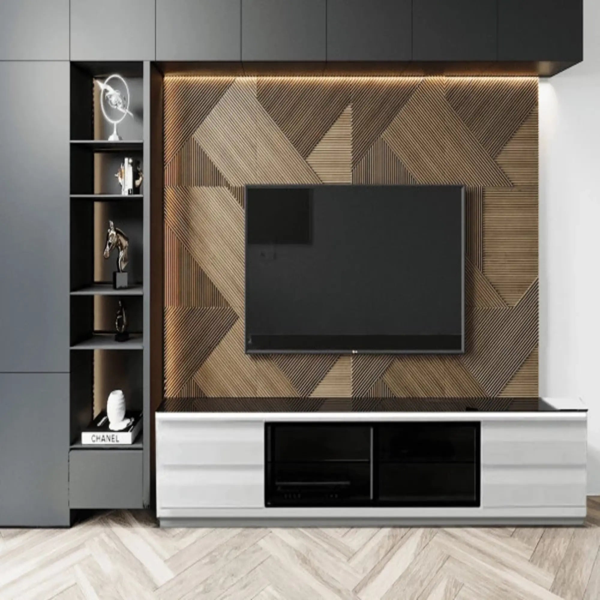 Jazz 180/240 2.4Mtr Plasma White Gloss Essops Home