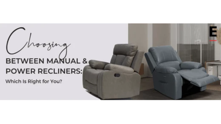 What’s the difference between manual and power recliners?