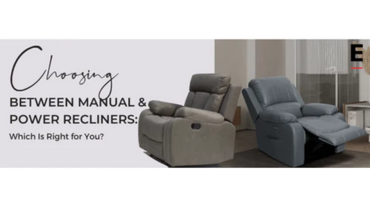 What’s the difference between manual and power recliners?