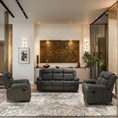 Load image into Gallery viewer, Orlando 3pce Leather Air Lounge Suite
