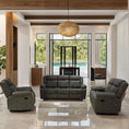 Load image into Gallery viewer, Orlando 3pce Leather Air Lounge Suite
