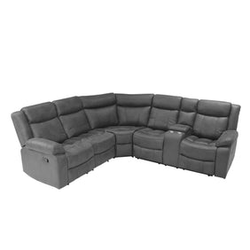 Orlando Corner Leather Air Lounge Suite