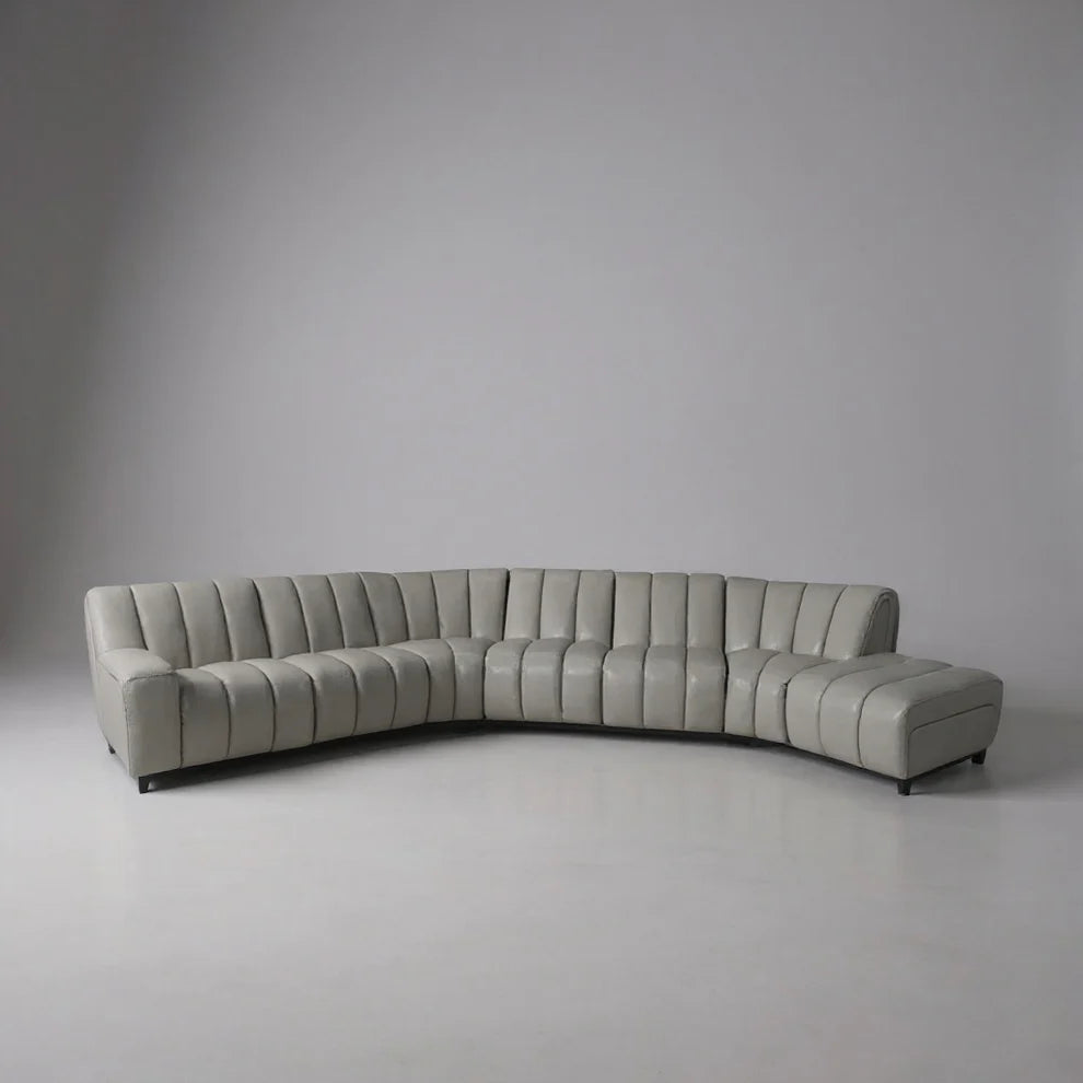 Tiffany Full Leather Modular Sofa