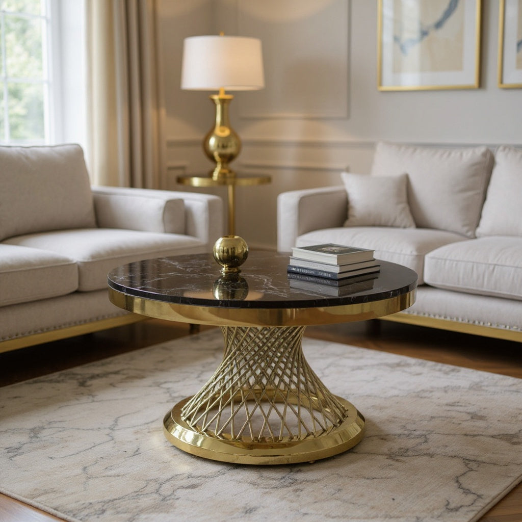 Elite Coffee Table Marble Top