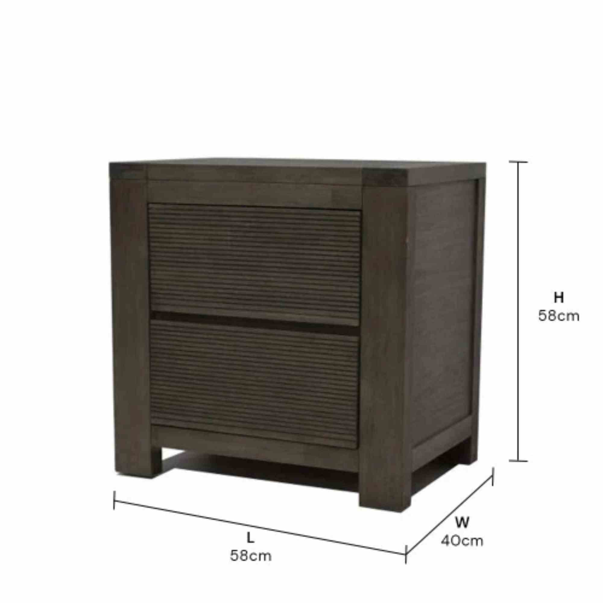 Storm Bedside Pedestal B02