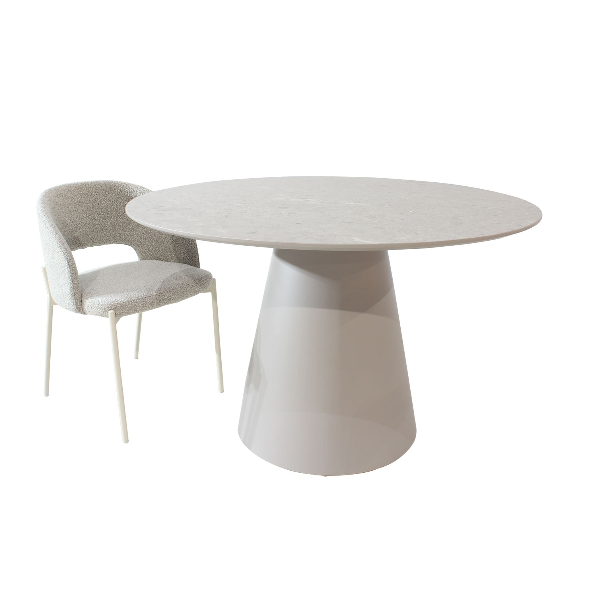 Vivian Dining Table Melamine Top Adtm2112