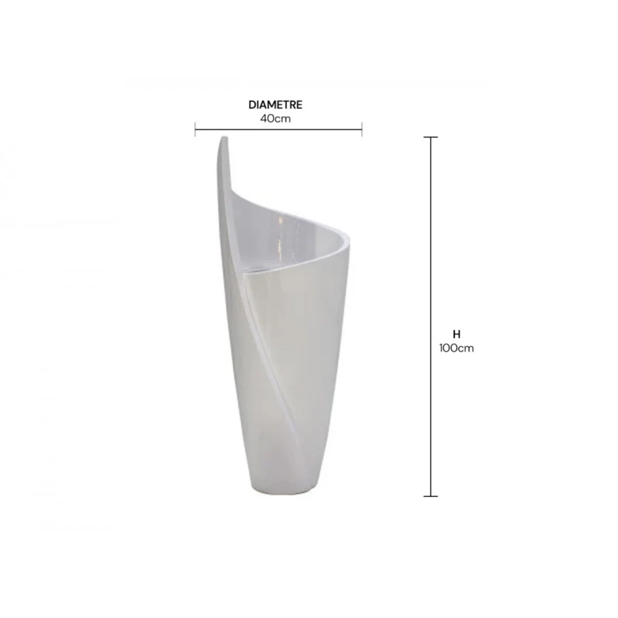 Folded Urn Small Urn570-a