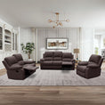 Load image into Gallery viewer, Brussels 3pce Leather Uppers Lounge Suite
