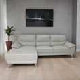 Load image into Gallery viewer, Uruguay 2pce Daybed Full Leather Lounge Suite
