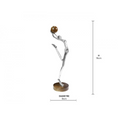 Load image into Gallery viewer, Decorative Object 0411022 Polishe Aluminum Walnut
