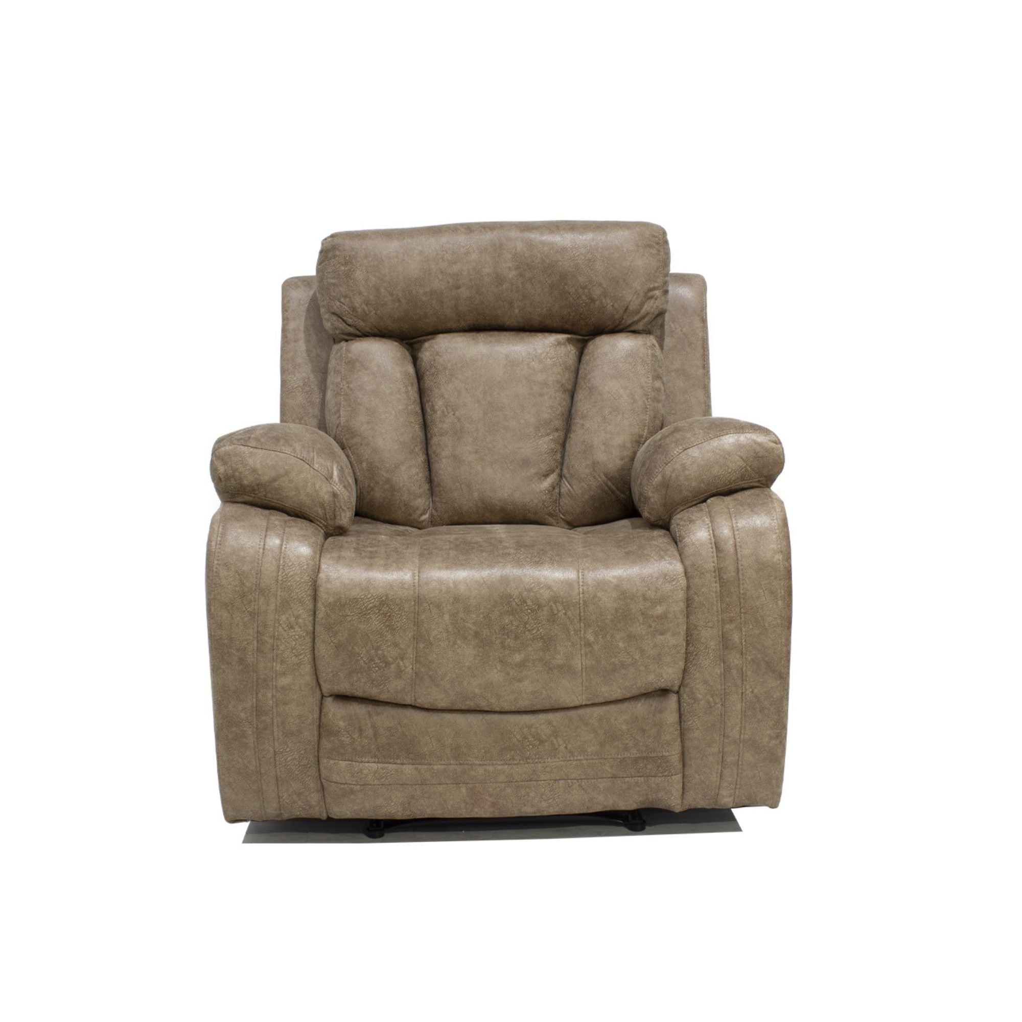 Geneva 9760 Recliner Chair Only Fabric Brown