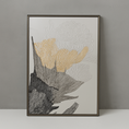 Load image into Gallery viewer, 3D On Silk Black & Gold Framed Wall Art
