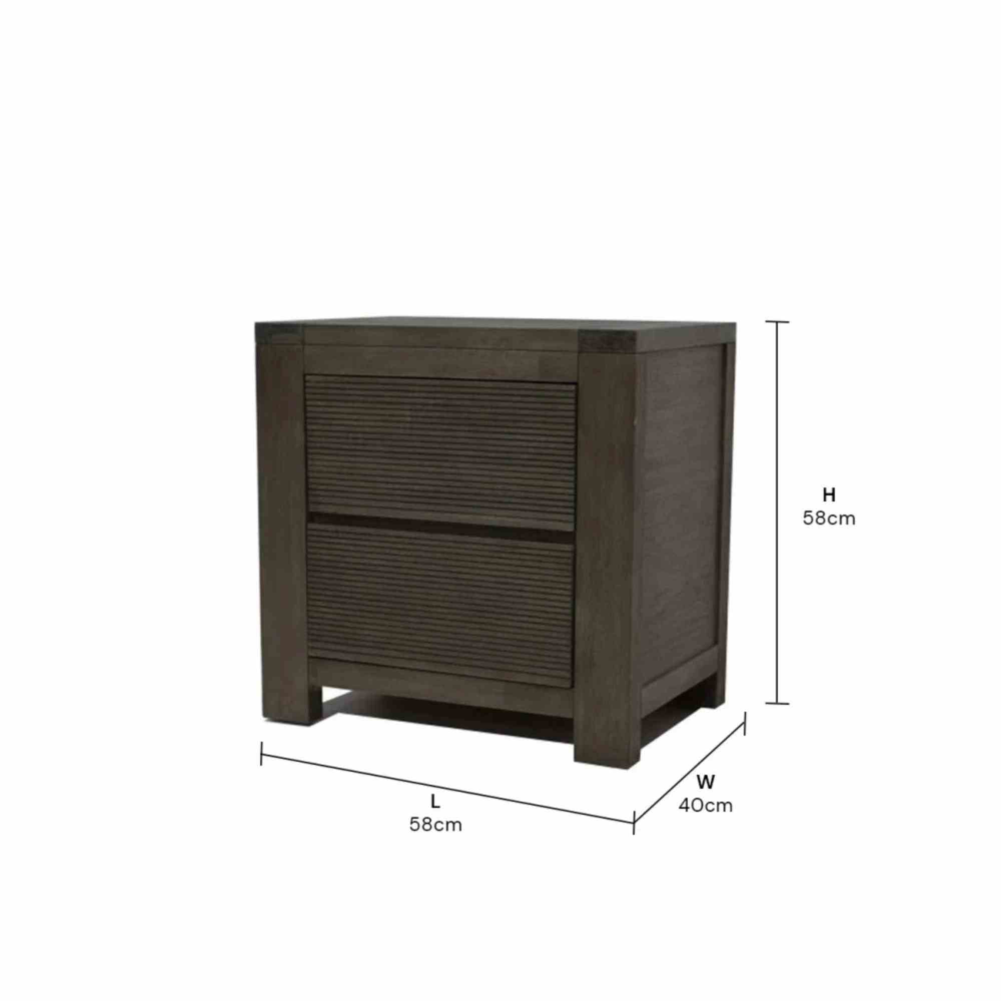 Storm Bedside Pedestal B02