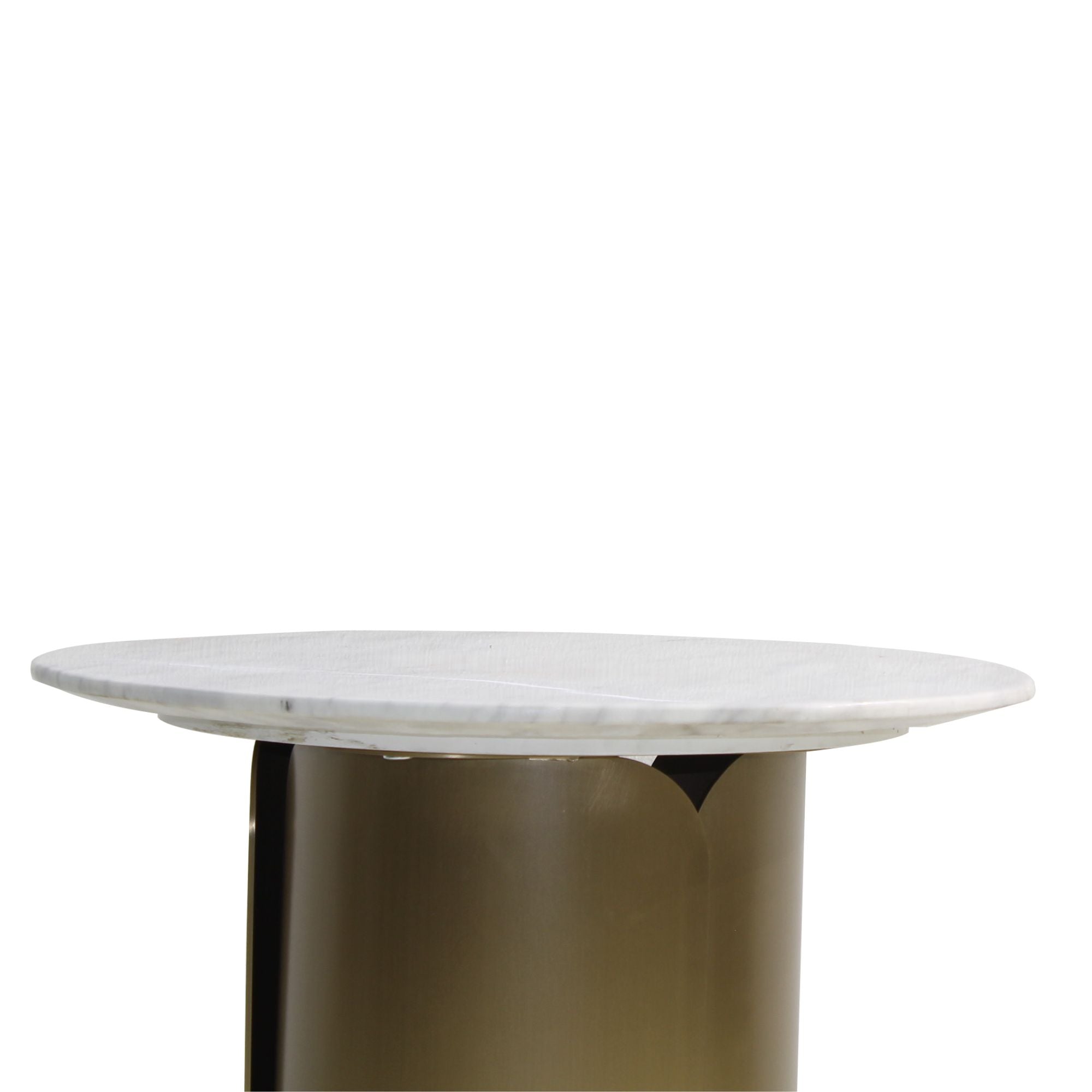 Vittoria Side Table Gold E-Marble