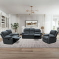 Load image into Gallery viewer, Brussels 3pce Leather Uppers Lounge Suite
