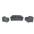 Load image into Gallery viewer, Serena 3pce Lounge Suite Charcoal Grey
