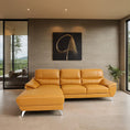 Load image into Gallery viewer, Uruguay 2pce Daybed Full Leather Lounge Suite
