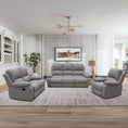 Load image into Gallery viewer, Brussels 3pce Leather Uppers Lounge Suite
