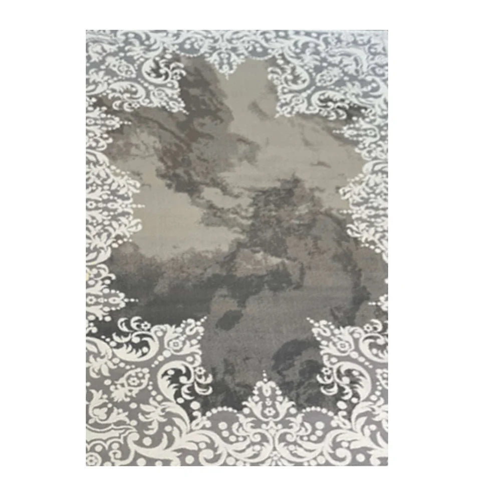 Seville Rug S.Grey/Cream 7633A