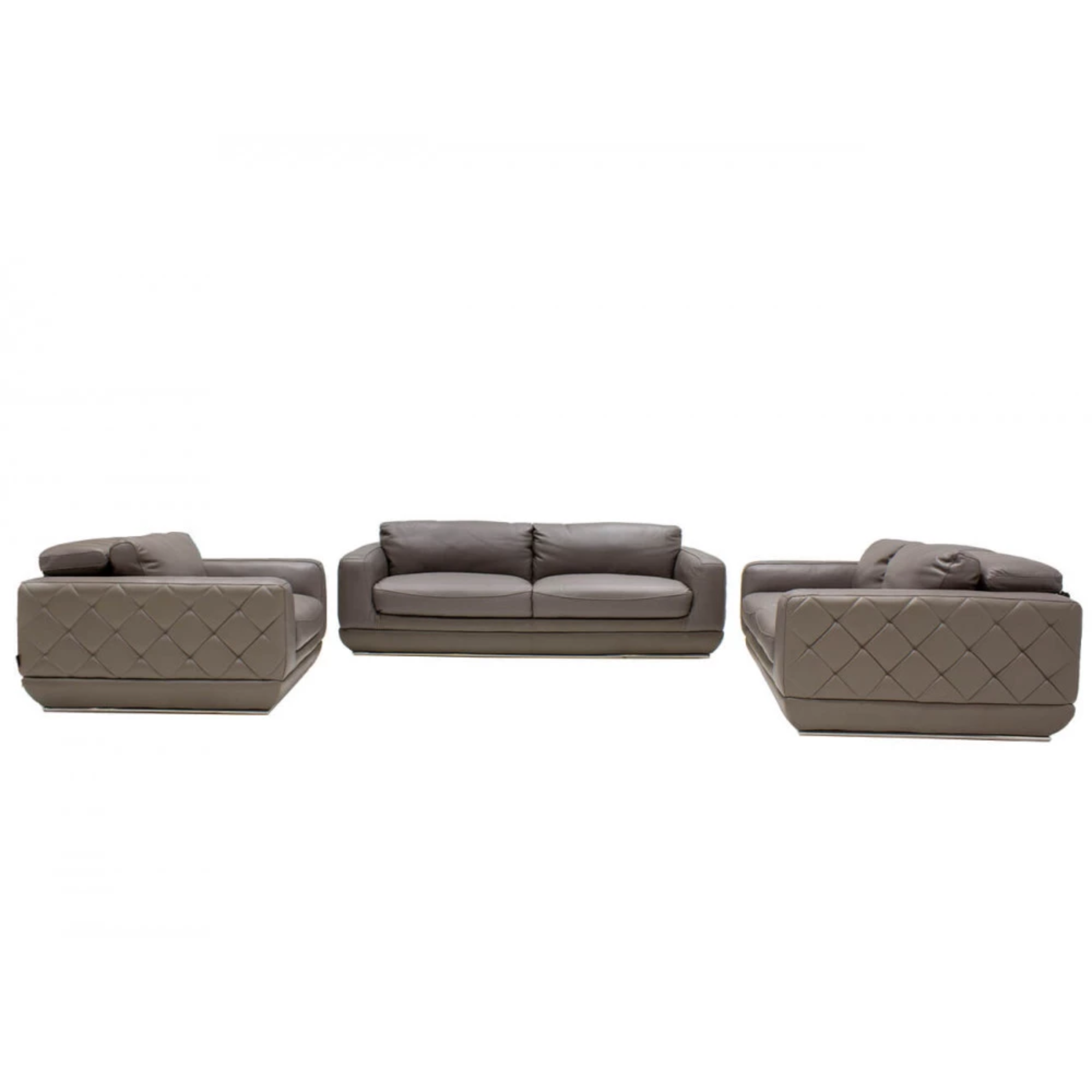 San Marino 3pce Leather Lounge Suite