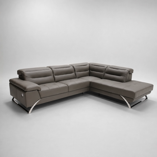 Alberto Full Leather Daybed Sofa