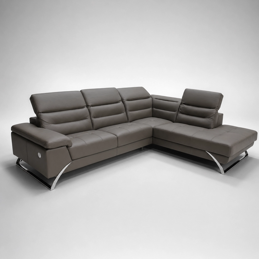Alberto Full Leather Daybed Sofa