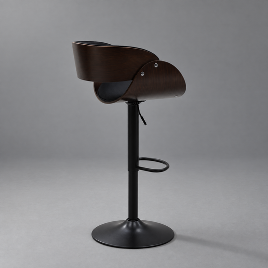 Parma Bar Chair Walnut