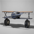 Load image into Gallery viewer, Delhi Iron & Wood Aeroplane Counter

