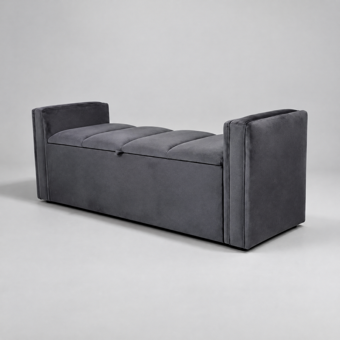 Bolster Storage Ottoman King