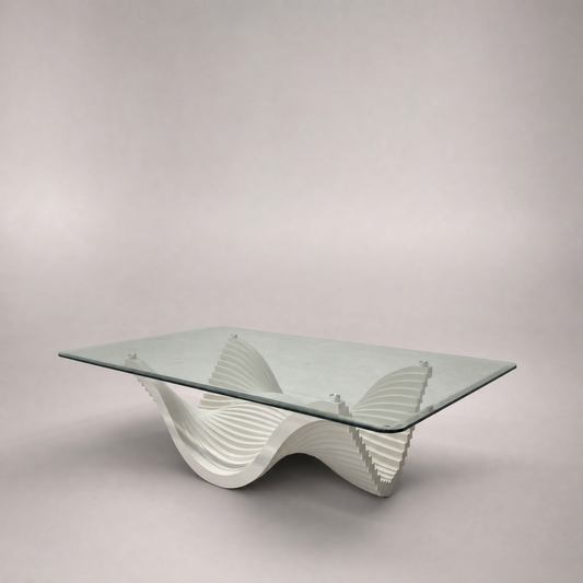 Linton Coffee Table Matte Beige