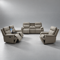 Load image into Gallery viewer, Scudetto Leather Uppers Motion Sofa Set
