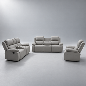 Venice MK2 Leather Uppers Motion Sofa Set