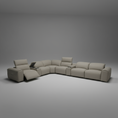 Load image into Gallery viewer, Bellagio Corner Electric Motion Sofa Set
