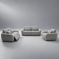 Load image into Gallery viewer, Babette Fabric Motion Sofa Set
