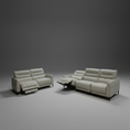 Load image into Gallery viewer, Altari Full Leather Motion Sofa Set
